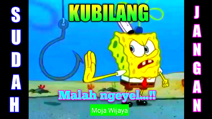 Sudah kubilang jangan..malah ngeyel....!!