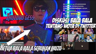 DISKUSI BALA BALA TENTANG WOTA DI TWITTER, MAS DEANKT SERUKAN IKUZOO - CLIP DEANKT