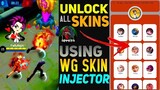 HOW TO UNLOCK ALL SKINS USING WG Skin Injector,  WITH VERY EASY STEPS!!