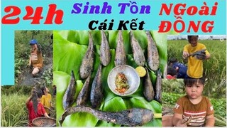 Bắt Cá Để Sinh Tồn Mùa Dịch Mấy Em Nhỏ Tự Bắt Cá Tự Nướng ( Bắt Cá Ngoài Đồng )