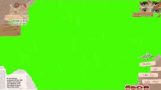 AESTHETIC VINTAGE OVERLAY PT. 01 | GREEN SCREEN