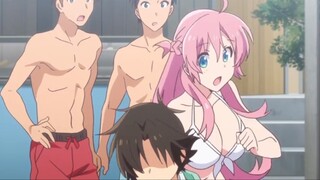 Cewek hyper vs 3 cowok hyper,apakah sicewek kuat?🥵💦anime harem
