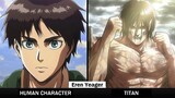 All Characters Who Transformed To Titan
