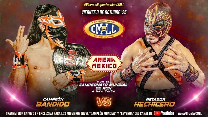 CMLL Viernes Espectacular - 3 October 2025