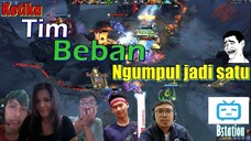 Dota 2 - Ketika Tim Beban Ngumpul jadi Satu (Ada Tante2 Main Game)