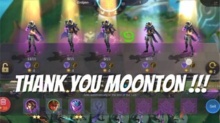 Thank You MOONTON For 3 Star Brody!!