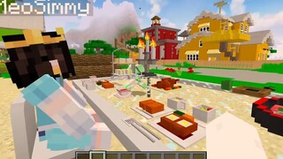 SAMMY THỬ THÁCH 24H ĐẠI CHIẾN CÔNG CHÚA HỘI CHỊ EM TRONG LÀNG HERO TEAM MINECRAF