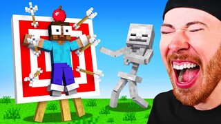 YOU LAUGH = DELETE MINECRAFT Challenge! (Funny Animations Try not to laugh)