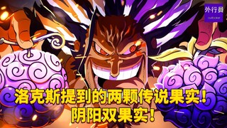 洛克斯提到的两颗传说恶魔果实！阴阳双果实！#1859