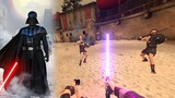 เกมเสมือนจริง สตาร์วอร์ Mod ดาบเลเซอร์ | เกม Blade and Sorcery VR แคสเกมอีสาน | VR Game