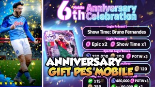 EVENT BARU PES MOBILE CELEBRATE ANNIVERSARY GAS CLAIM HADIAHNYA!