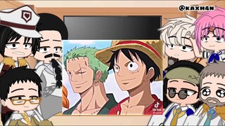 👒 Marines + One Piece princesses + Sanji's siblings react to Luffy/JoyBoy, Mugiwaras 👒 Compilation 👒