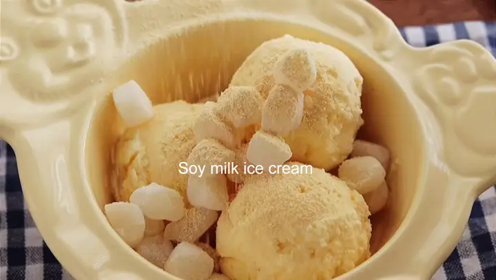 Reproducing the "Dirty" Soybean Milk Ice Cream