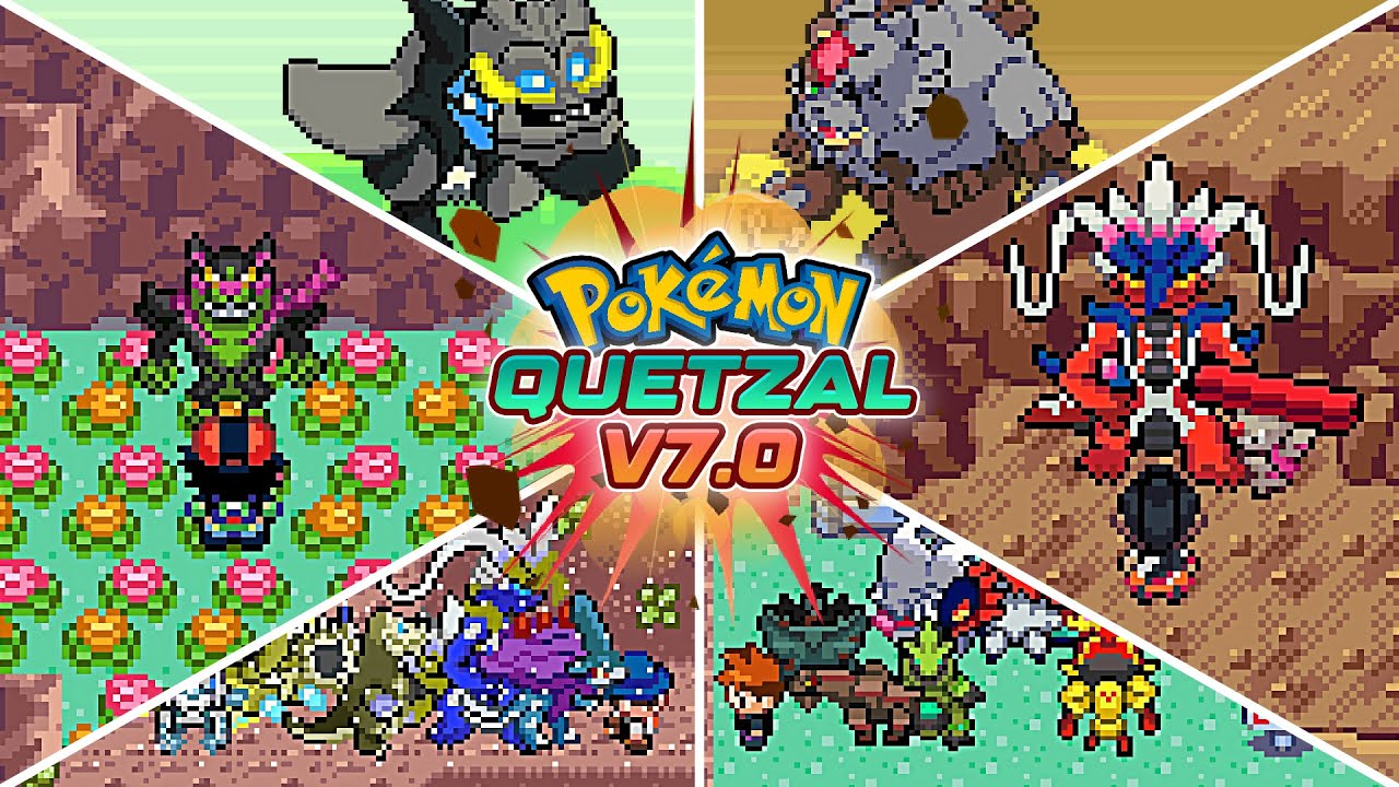 NEW POKEMON GBA ROM HACK WITH MEGA EVOLUTION, GEN 7, ALOLA FORMS