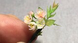 Handmade|Mini Cherry Blossoms Made of Clay
