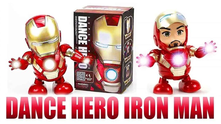 UNBOXING - Dancing Iron Man with Music and Lights