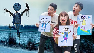 Hà Sam Thi Vẽ Theo Mẫu Vật Vẽ Sans Siêu Ngầu, Vẽ Con Mèo, Vẽ Con Bạch Thuộc - Tìm Ra Vua Vẽ