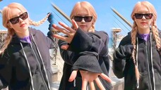 ROSÉ Participates in Kim Ji-soo's Flower Dance Challenge