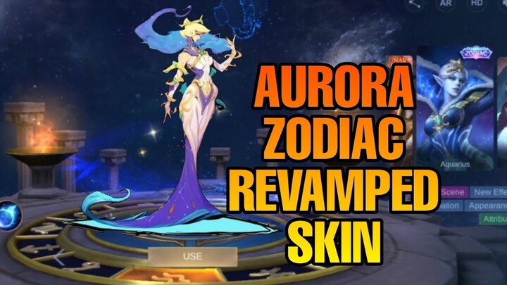 Aurora Revamped Zodiac Skin Survey Update | MLBB
