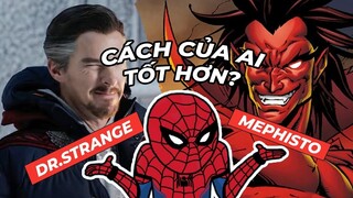SPIDER MAN đã xóa danh tính trong COMIC khác trong PHIM NO WAY HOME như thế nào?