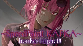 speed paint Kafka, Honkai impact