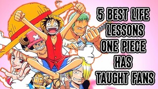 5 BEST LIFE LESSONS ONE PIECE HAS TAUGHT FANS [ TAGALOG ANIME REVIEW ]