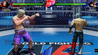 バーチャファイター eスポーツ　鬼武帝エルブレイズvs龍武帝ブラッド　違和感のない初代ポリゴン姿　Virtua Fighter esports