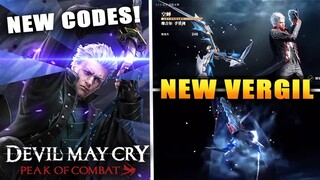 *NEW CODES* OMG!!!! SSS HELL VERGIL LEAKS!!!! also New Typings CONFIRMED! (DMC: Peak of Combat)