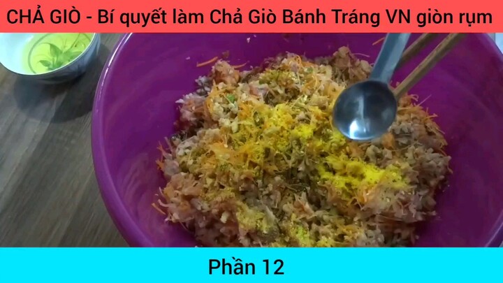 bí quyết làm chả giò bánh tráng #12