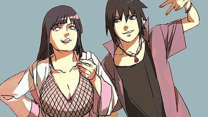 Naruto: Taking stock of what Hinata and Sasuke said in the play, these two sentences should be the o