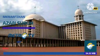 Bumper Cards Adzan Subuh Metro TV HD (New Look 25 November 2025)