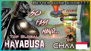 Ultra Fast hand!!! Better than Xiyor? - Top Global No. 1 Hayabusa Shigeo