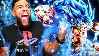 LF Super Saiyan Blue GOKU & VEGETA SUMMON 🌌 Dragon Ball LEGENDS