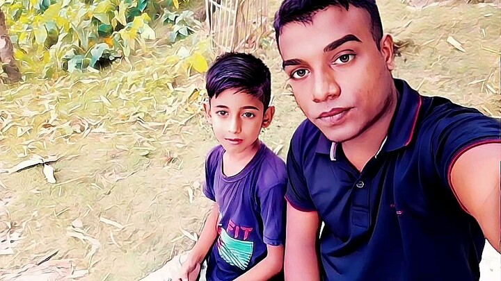with little brother