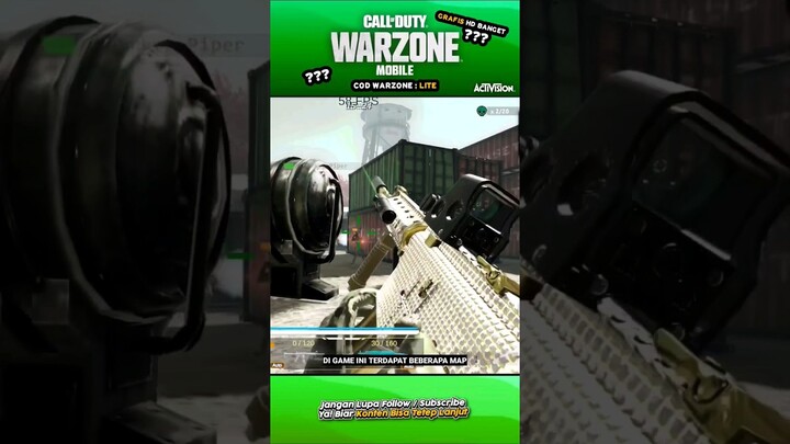 Hah? COD Warzone Mobile Ada Versi LITE-Nya? Bisa Main OFFLINE Di HP #codwarzone #short