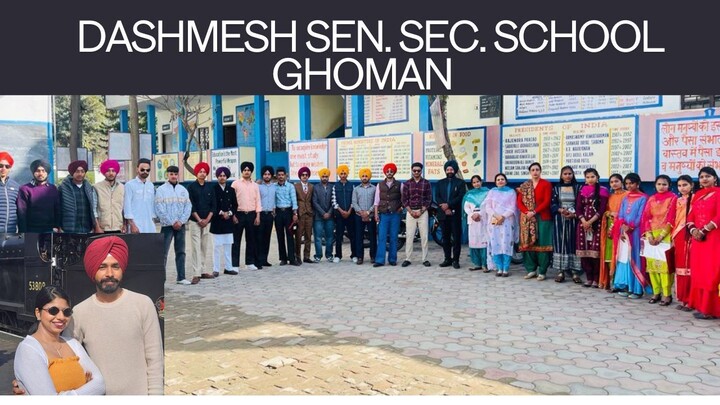 CELEBRATE ANNUAL FUNCTION AT  DASHMESH SEN. SEC. SCHOOL GHOMAN APNA BUSINESS HAR