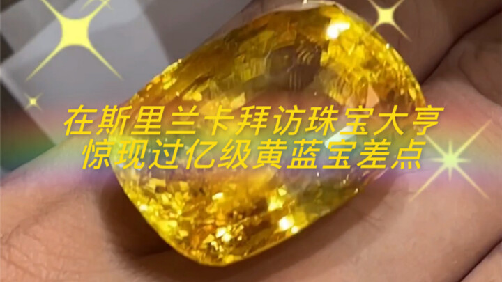 Thăm đại gia kim hoàn ở Sri Lanka, bất ngờ phát hiện viên ngọc hoàng lam trị giá hàng trăm triệu suý