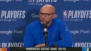 Jason Kidd very upset on Mavs' $25K fine from NBA - postgame reaction Mavericks win Game 3 vs Suns