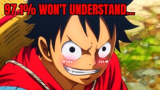 ONLY ONE PIECE FANS WILL UNDERSTAND THIS...