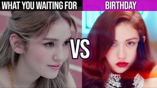 เพลงใหม่ไม่เท่าเพลงเดบิวต์เหรอ?! SOMI โซมี 'What You Waiting For' VS `BIRTHDAY' (ทั้งด้านการแต่งตัว 