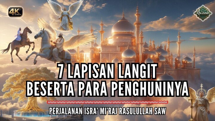Inilah 7 Lapisan Langit Beserta Para Penghuninya _ Menurut  Islam Al-Qur'an dan Hadist