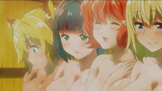 Anime Harem 18+ tergoda 4 gadis cantik 💦