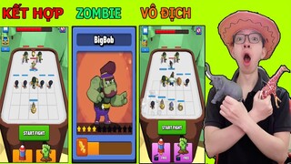 Thành EJ Kết Hợp Zombie Tạo Ra Zombie Khổng Lồ Đánh Bại Mọi Kẻ Địch Merge Survival: Zombies Top Game
