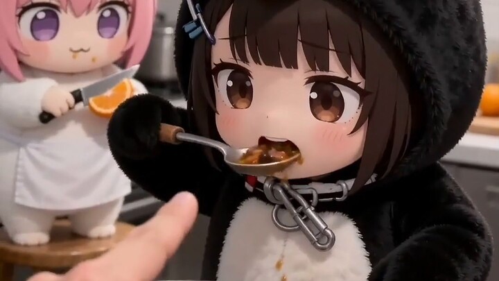 Can calling the little penguin’s taste-testing “stealing food”?