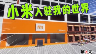 我的世界：一个人能造一个城市吗？第六天，临街店铺完成！