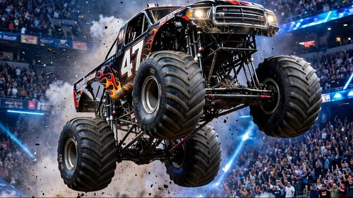The Arena Went SILENT… Then ERUPTED 📢 #MonsterJam #MonsterTrucks