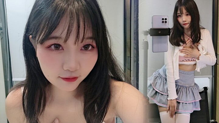 ❤️Em sẽ chỉ nhảy vì anh thôi! ᥬ(/ω＼*)᭄Yêu anh~Dingding vũ điệu nóng bỏng