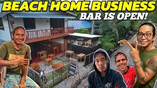 BEACH HOME SURF BAR! Filipino Barkada Open Business (Davao, Philippines)
