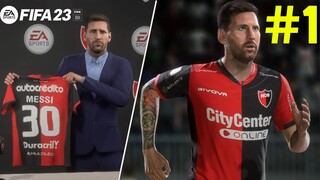 Debut Lionel Messi Bersama Newell's Old Boys #1 | Player Carrer Mode FIFA 23