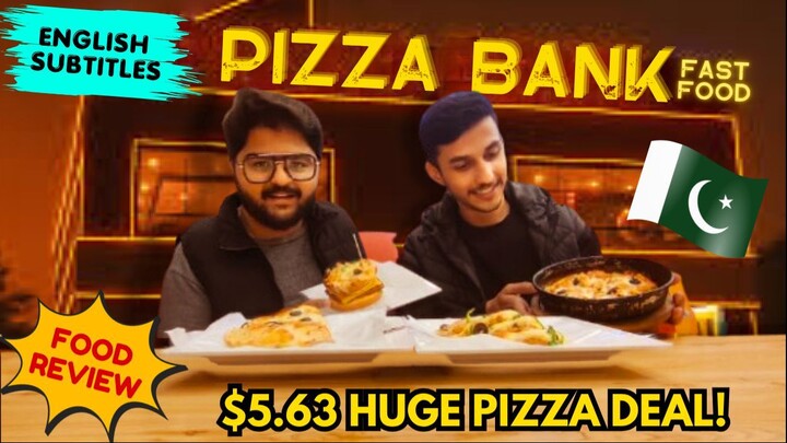 🍕 Trying Low Budget Fast Food In Lahore Pakistan! | Pizza Deal & Viral Shakes 🍦| The Vibe Gang
